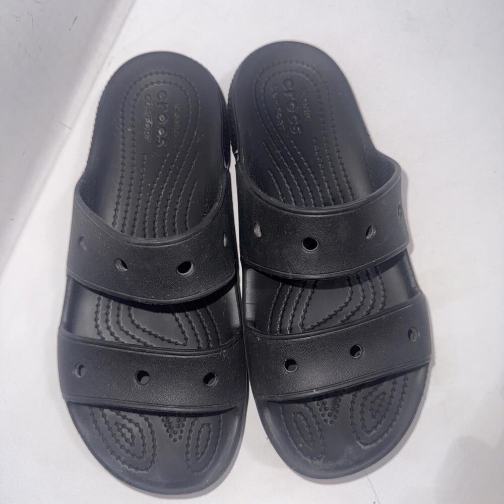 Crocs Adult Black Waterproof Slip On Gorpcore Outdoor Comfort Slides Sandals 5